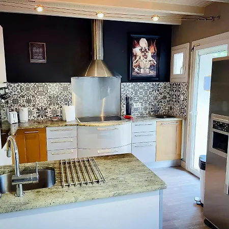 250m2 Avec Piscine Chauffee & & Kota-grill & Sauna Villa *