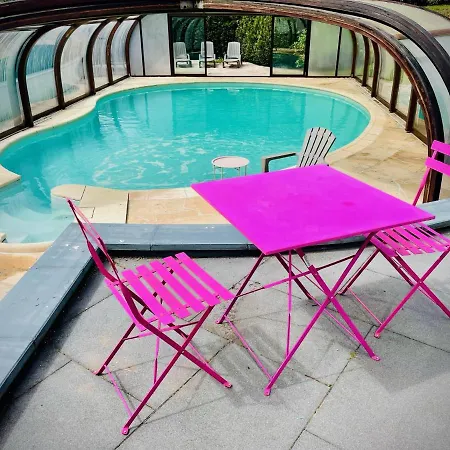 Villa 250m2 Avec Piscine Chauffee & & Kota-grill & Sauna Saint-Die-des-Vosges