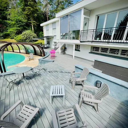 Βίλα 250m2 Avec Piscine Chauffee & & Kota-grill & Sauna