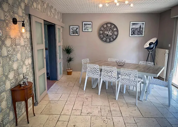 250m2 Avec Piscine Chauffee & & Kota-grill & Sauna