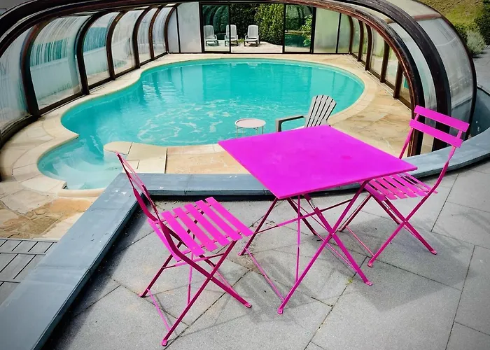 Villa 250m2 Avec Piscine Chauffee & & Kota-grill & Sauna Saint-Die-des-Vosges