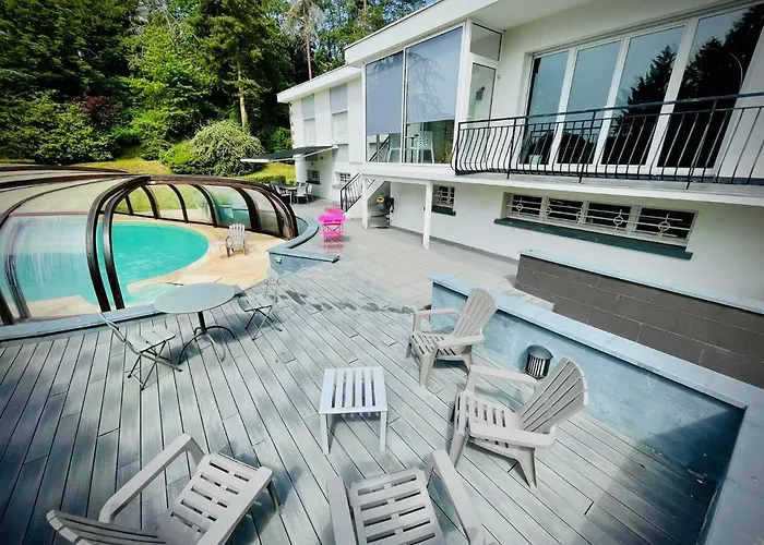 Villa 250m2 Avec Piscine Chauffee & & Kota-grill & Sauna